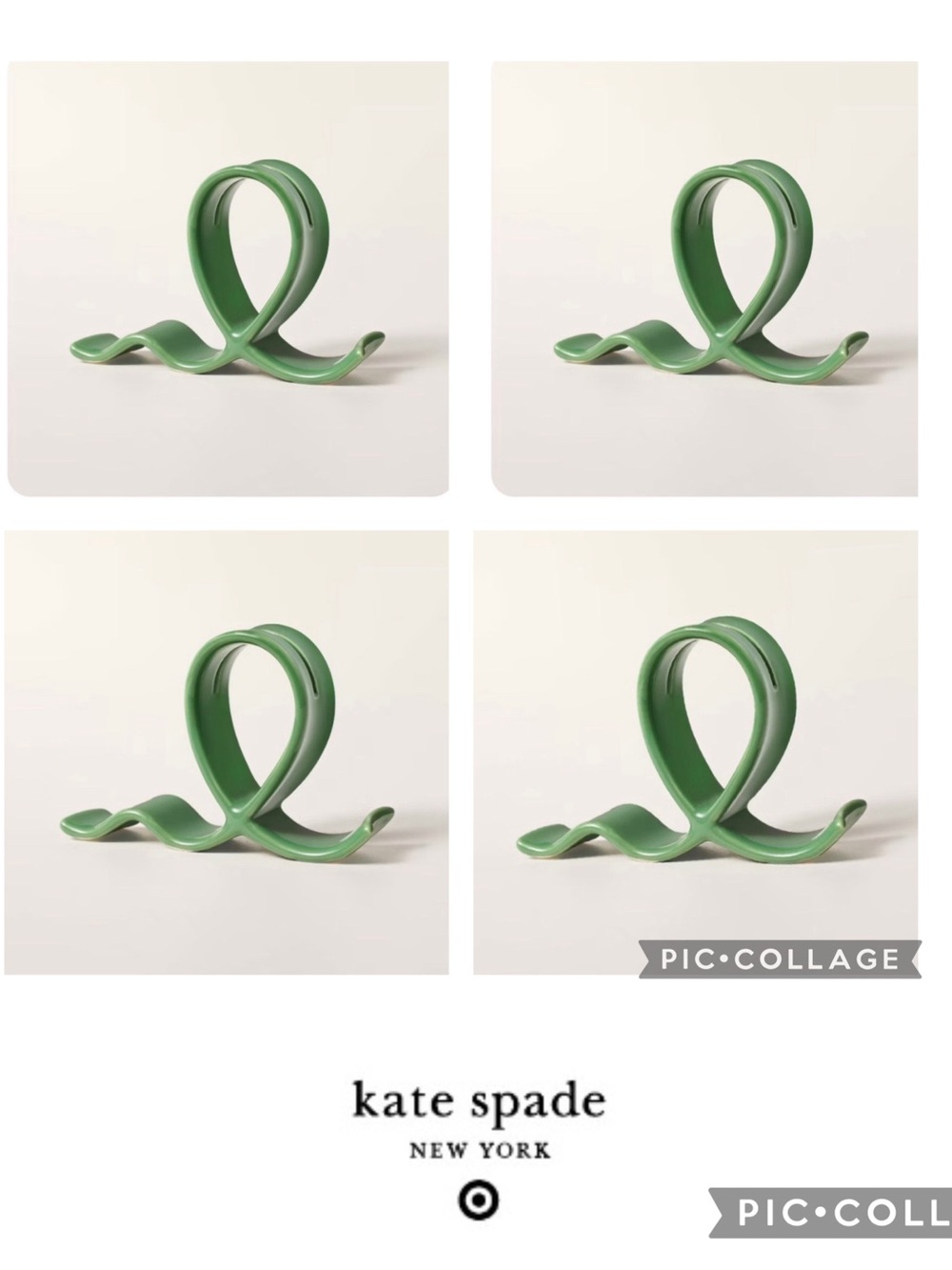 Kate Spade x Target Place card Holders Set (4) Sage green